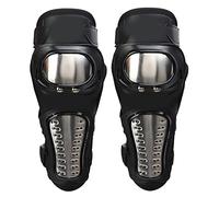 YolieraArt Motorcycle Elbow Guards, 1 Pair PE Rubber Adjustable Protector, 90 Degree Bend Non Slip, Waterproof Breathable Shock Absorbing, Suitable for All People Off Road Riding