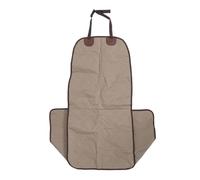 YolieraArt Pet Front Seat Cover, Oxford Fabric Car Seat Protector with Full Coverage for Dogs and Cats, Universal Fit with Adjustable Straps, Beige Color