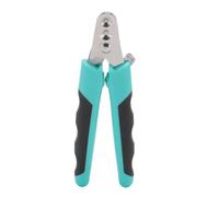 YolieraArt Pet Nail Clippers, Double Round Holes Stainless Steel Claw Trimmer Sharp Blades for Precise Cuts, Ergonomic Non Slip Handle for Comfortable Grip, (Lake Blue (WOOF: Approx. 101.6cm / 40in))