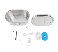 YolieraArt Petness, Cat Water Fountain, 304 Stainless Steel Pet Drinking Fountain with Automatic Circulation, 3.5L Large Capacity, Quiet Water Dispenser for Cats and Dogs