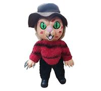 YolieraArt S o k i t r e e Horror Movie Plush Doll, 25cm Scary Figure Stuffed Toy with Soft Plush Material, Halloween Decor for Bedroom and Living Room