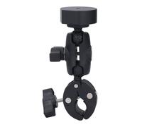 YolieraArt s t a r l i n k Mini Clamp Mount, Universal for RVs, Poles, Yachts, Campers, Aluminum Alloy, 360° Rotation & 180° Tilt, Strong Clamp, Includes Adapter (Black)