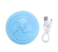 YolieraArt Smart Interactive Pet Ball Toy, Electric Rechargeable Self Moving Automatic Bouncing 250mAh Battery, Safe Plastic for Cats and Small to Large Pets, Reduces Boredom, (Blue)