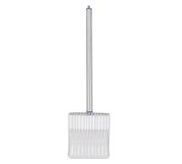 YolieraArt Stainless Steel Cat Litter Scoop, Long Handle Kitty Poop Scooper, 304 Metal Sifter Shovel for Cats Chickens, Anti Splash Design (Blue)