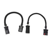 YolieraArt Tail Light Wiring Harness 2PCS, ABS Lamp Connector 55077346AA Replacement for D o d g e R a m 1500 2500 3500 2002-2003