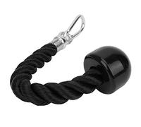 YolieraArt Triceps Rope, Gym Strength Training Rope with Plastic Handle, Nylon Pulldown Rope for Biceps and Back Exercises, 35 cm Fitness Cable Attachment