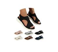 Yolimok my orders,sandals for women uk sale orthopedic shoes with arch support low wedge slip on hypersoft memory foam lightweight walking summer beach washable slingback sandals slippers