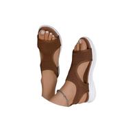 Yolimok prime of the day,orthopedic sandals women plantar fasciitis, casual summer soft & comfortable wide fit orthotic open toe ladies wedge sandals outdoor anti-slip platform beach shoes