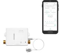 YoLink LeakStop 1-Channel for Toilets/Sinks, Auto Shutoff Valve & Leak Detector, Real-Time Monitoring, LoRa Long-Range, 2 AA Up to 5-Year Battery, App/SMS/Email Alerts - Hub Required