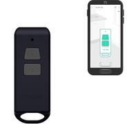 YoLink Mini FlexFob - Compact 2-Button Fob with Rechargeable Type C Battery, Long-Range 1/4 Mile Hub Connection, Compatible with Alexa & IFTTT, Smart Control for YoLink Devices, YS3614