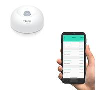 YoLink Motion Sensor, 1/4 Mile World's Longest Range Smart Home Indoor Wireless Motion Detector Sensor Compatible with Alexa IFTTT, Movement Detector App Alerts Remote Monitor - YoLink Hub Required