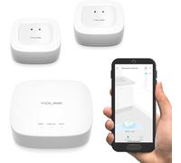 YoLink Smart Home Starter Kit: Hub & 2-Pack Water Leak Sensor 1, Lora Up to 1/4 Mile Open-Air Range, SMS/Text, Email & Push Notifications, w/Alexa, IFTTT, Home Assistant