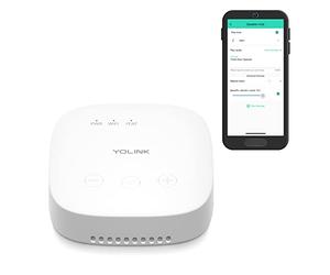 YoLink SpeakerHub - Central Controller Only Devices, Built-In Audio, 1/4 Mile World's Longest Range Smart Hub LoRa Enabled Smart Home Automation Hub Smart Home Security Monitoring Gateway…