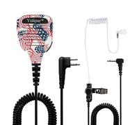 Yolipar Radio Shoulder Speaker Mic Handheld Microphone with 3.5mm Audio Jack Compatible with BF-F8HP BF-F9 UV-82 UV-82HP UV-82C UV-5R UV-5R5 UV-5RA UV-5RE UV-5X3/Kenwood BTECH Retevis TYT