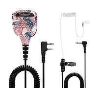Yolipar Radio Shoulder Speaker Mic Handheld Microphone with 3.5mm Audio Jack Compatible with BF-F8HP BF-F9 UV-82 UV-82HP UV-82C UV-5R UV-5R5 UV-5RA UV-5RE UV-5X3/Kenwood BTECH Retevis TYT