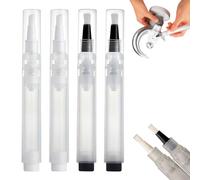 Yolkify Touch Up Paint Pen, Paint Touch Up Pen Refillable for Walls, Pack of 4 6ml Brush Pens, Precise Application, for DIY Home Improvement, Furniture, Arts and Crafts Stains Scratches Repair