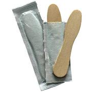 Yolli 75mm x 15/11 x 1.25 Wrapped Wooden Ice Cream spoons x 12,000