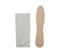 Yolli Wooden Ice Cream Spoons/Spades - Individually Wrapped -1000 Pcs