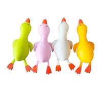 Yolluu Stress Ball Fidget Toy, Duck-Shaped Hand Wrist Squeeze Toy, Multicolor, 16*7*13.5cm, Safe & Durable, Soft Surface, Stress Relief & Concentration Aid, Unisex, Kids to Adults