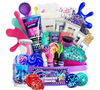 YOLO Attitude Galaxy Slime Kit for Kids Ages 8-12 - DIY Space Slime Set with Glow-in-The-Dark Effects and 20+ Fun Add-Ins - for Boys and Girls Who Lov