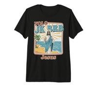 Yolo Jk BRB Jesus Retro Funny Easter Christians Meme Vintage Premium T-Shirt