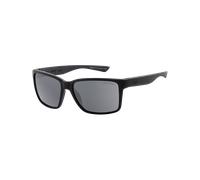 Yolo Polarised Sunglasses in Satin Black & Grey