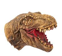 Yolococa Dinosaur Hand Puppet Toys T-rex Puppets Soft Rubber Realistic Raptor Dino Head Tyrannosaurus Rex for Kids,1 PCS