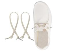 YOLOPARK 2 Pairs Replacement Shoe Laces Flat Elastic for Loafers, Casual and Hey Dude Shoes, Suit for Women Men and Kids