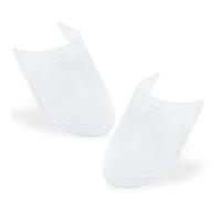 YOLOPARK 6 Pairs Shoe Tree Inserts for Men Women, Shoe Shaper for Sneaker Leater Golf Mules and Boot, Transparent, All Size