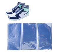 YOLOPARK Shoe Shrink Wrap Bags, 11x18 Inches PVC, 100 Pcs, Transparent, Heat Sealer Closure, Perfect for Shoe Protection and Organization