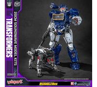 YOLOPARK Transformers:AMK PRO Soundwave and Ravage,7.87 Inch Transformers Action Figure with Upgraded Weaponry and Magnetic Control LED,Highly Articulated Collectible Model Kit Set for Ages 15 and Up