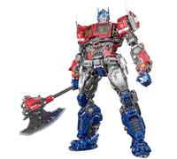 YOLOPARK Transformers: Bumblebee Optimus Prime Action Figure with Dual Modes - Cybertron & Earth,AMK PRO Series 7.87 Inch Highly Articulated Transformer Toys for Ages 15 and Up,No Converting Model Kit