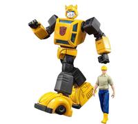 YOLOPARK Transformers G1 Bumblebee Action Figure-Diecast Version,AMK PRO Series 6.3 Inch Highly Articulated Transformer Toys for Ages 15 and Up,Non-Converting Bumblebee Model Kit