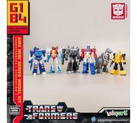 YOLOPARK Transformers Toys 6-Pack G1 Action Figures,4.5-Inch Highly Articulated Optimus Prime,Bumblebee,Megatron,Soundwave,Grimlock,Starscream Transformer Toy for Kids Age 8 and Up,No Converting