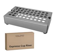 YOLOYO Coffee Drip Tray, Espresso Cup Riser Stand, Mug Riser Holder with Premium Stainless Steel, Height 40mm