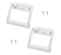 Yolvvetrx 21023 Cooler Handle Replacement Kit, Compatible with Igloo 25-72 Qt Coolers, Heavy-Duty Plastic Cooler Carry Handles with Screws, Replacement Handle Parts (2 Pack)