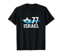 Yom Ha'atzmaut 2025 Independence Day Israel 77 Birthday T-Shirt