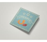 Yom Kippur Greeting Card 150mm x 150mm Square - Including Envelope - GC836SQ