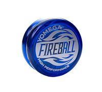 Yomega Fireball YoYo -HIGH Performance Responsive Transaxle Yoyo, Great for string tricks for advance Players to Perform Like Pros + Extra 2 yo yo Strings & 3 Month Warranty (blue)