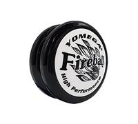 Yomega Fireball YoYo -HIGH Performance Responsive Transaxle Yoyo, Great for string tricks for advance Players to Perform Like Pros + Extra 2 yo yo Strings & 3 Month Warranty (black white)