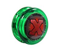 Yomega Power Brain XP yoyo - professional yoyo with a Smart Switch which enables Players to Choose Between auto-Return and Manual Styles of Play. + Extra 2 Strings & 3 Month Warranty (green)