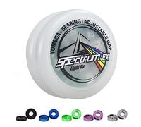 Yomega Spectrum EX-Lightup Bearing YoYo with 6 colors + Multicolor LEDs & 5 Spacers, Pro Level Designed for looping tricks/String Tricks, Best Performance for 2A Players.+2 Strings & 3 Month Warranty