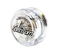 Yomega Spectrum - Light up Fireball Transaxle YoYo with LED Lights for Intermediate, Advanced and Pro Level String Trick Play + Extra 2 Strings & 3 Month Warranty (Clear)