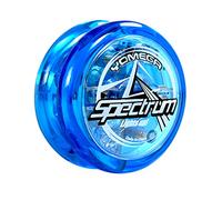 Yomega Spectrum - Light up Fireball Transaxle YoYo with LED Lights for Intermediate, Advanced and Pro Level String Trick Play + Extra 2 Strings & 3 Month Warranty (Blue)