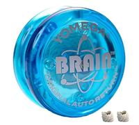 Yomega The Original Brain - Professional Yoyo Age 8+ For Kids And Beginners, Responsive Auto Return Yo Yo Best For String Tricks + Extra 2 Strings & 3 Month Warranty (Blue)