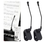 YOMEKASO Durable Piano Music Book Clip - Page Holder for Music Stand, Perfect for Piano Accessories and Music Binders