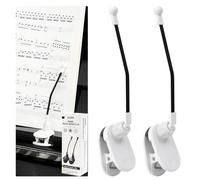 YOMEKASO Durable Piano Music Book Clip - Page Holder for Music Stand, Perfect for Piano Accessories and Music Binders