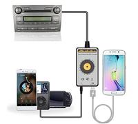 Yomikoo Car Audio AUX Input & USB Charging Interface 3.5mm Auxiliary Adapter (2nd Gen) for Toyota Camry 2006-2011, RAV4 2003-2011, Avensis 2003-2011, Corolla 2005-2011, Tacoma 2004-2008