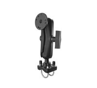 Yominerr 1.5inch C Size Double U-Bolt Rail 1.5inch Ball Mount with 1.5inch Round Ball Base- Medium