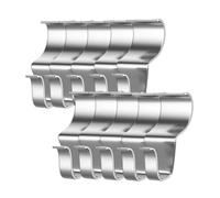 Yominerr 10Pcs Hooks for Siding,Siding Hooks for Hanging Outdoor,No-Hole Needed Vinyl Siding Clips for Hanging Decorations,A